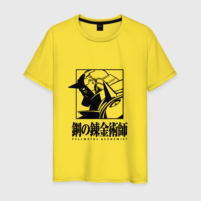 Мужская футболка хлопок Профиль Альфонса фото