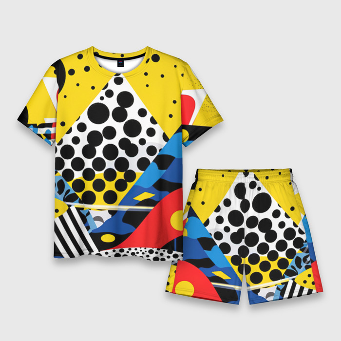 Мужской костюм с шортами 3D Путь в неизведанное фото