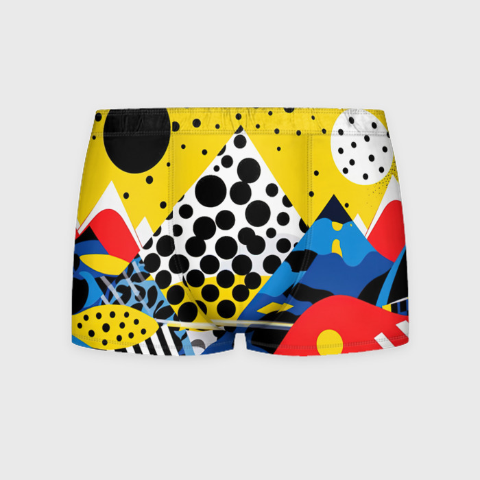 Мужские трусы 3D Путь в неизведанное фото