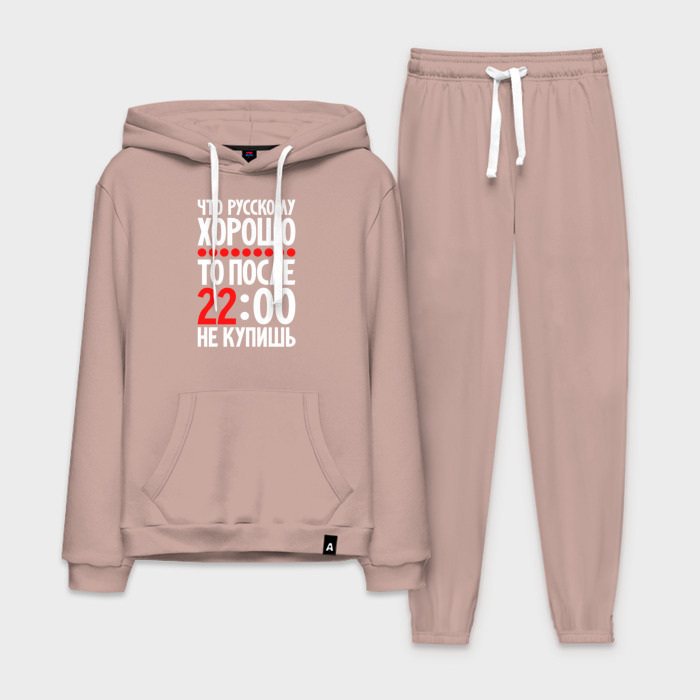 Мужской костюм хлопок с толстовкой После двадцати двух не купишь фото