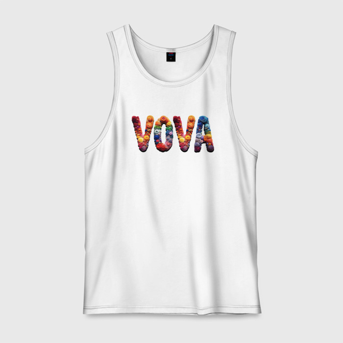 Мужская майка хлопок Vova yarn art фото