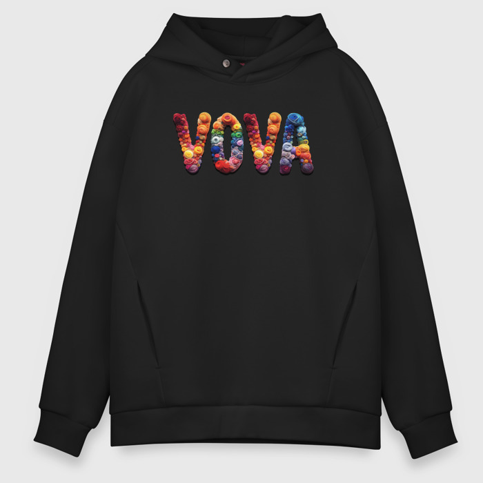 Мужское худи Oversize хлопок Vova yarn art фото