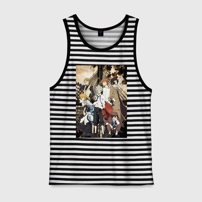 Мужская майка хлопок Осаму Дадзай Ацуси фото