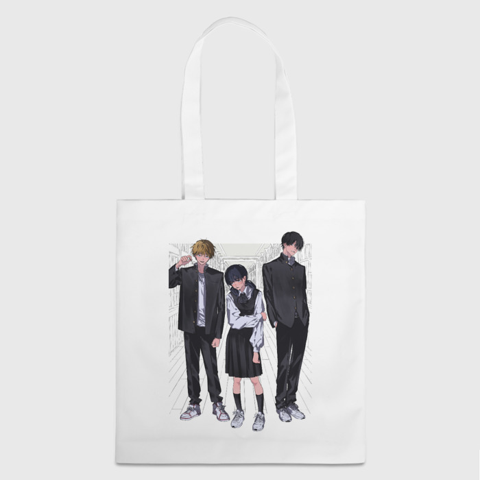 Шоппер 3D Человек бензопила: Манга фото