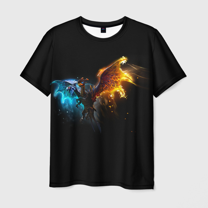 Мужская футболка 3D Jakiro дота 2 фото