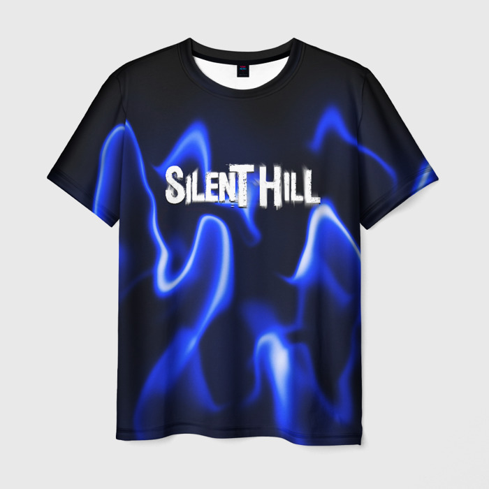 Мужская футболка 3D Silenthill тень призрака фото