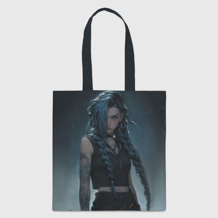 Шоппер 3D Джинкс в реалистичном стиле фото