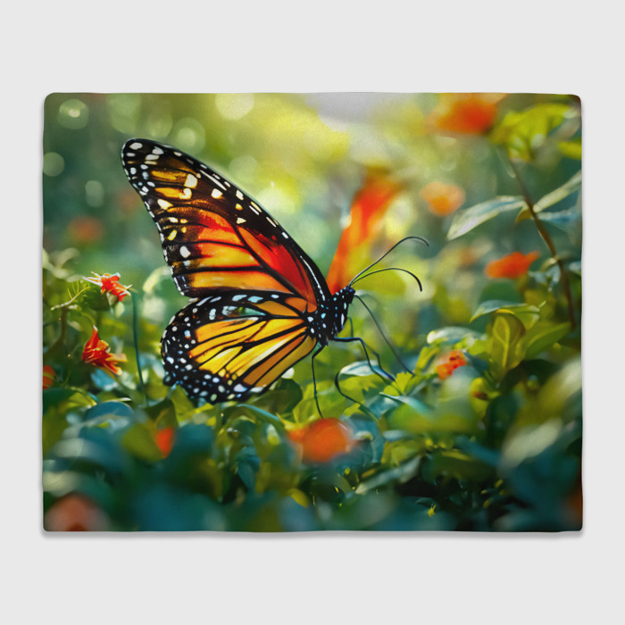 Плед 3D Огромная бабочка фото