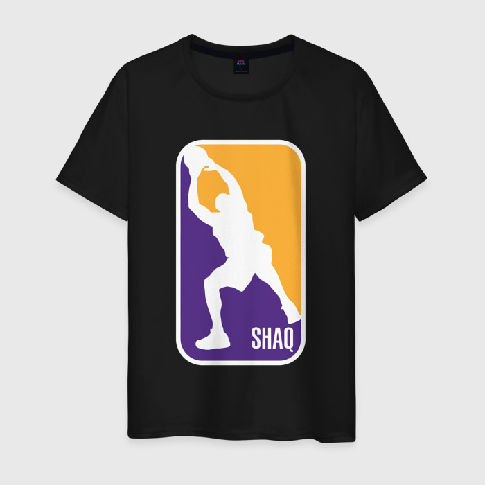 Мужская футболка хлопок Shaq attack фото