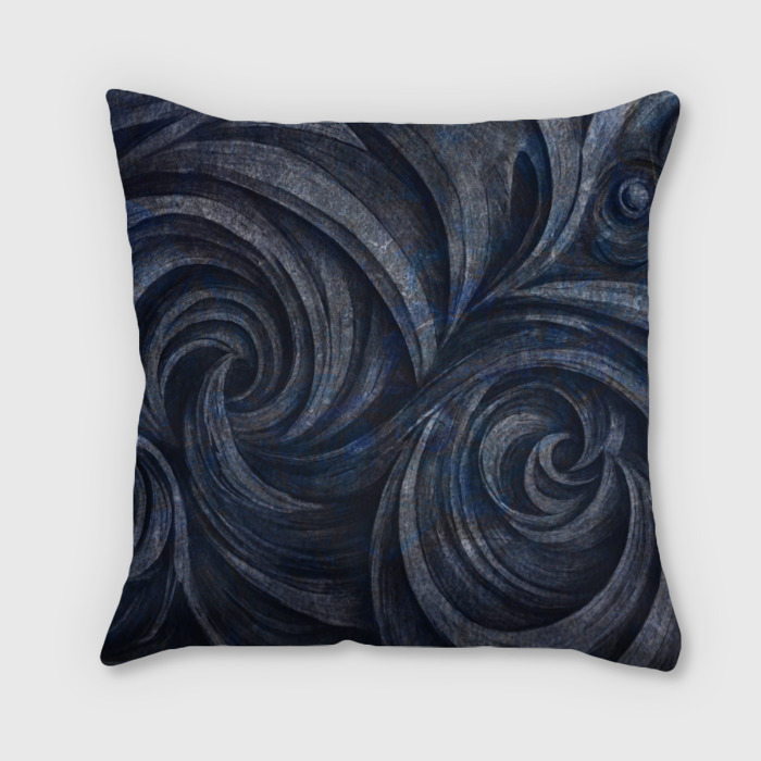 Подушка 3D Абстракция   old stone flowers фото