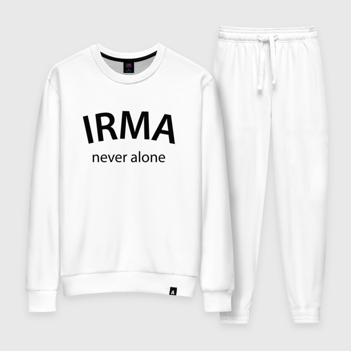 Женский костюм хлопок Irma never alone   motto фото