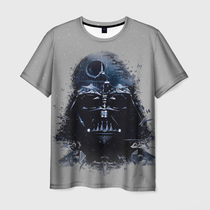 Мужская футболка 3D Звёздные войны империя вейдера фото