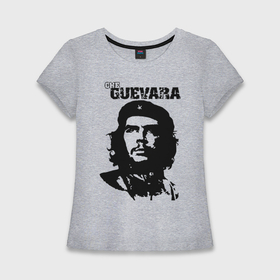 Женская футболка хлопок Slim с принтом Че Гевара в Белгороде,  |  | че гевара