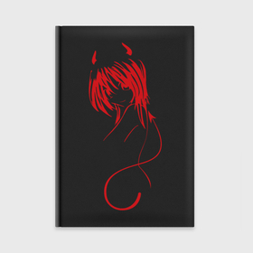 Ежедневник с принтом Devil Girl в Белгороде,  |  | Тематика изображения на принте: devil girl | бесенок | девушка | для девушек | дьявольская девушка | рога | рожки | чертенок