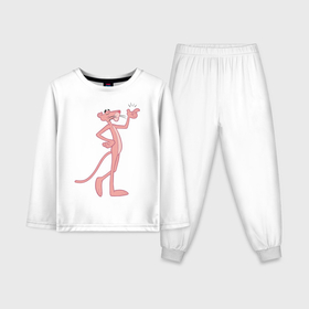 Детская пижама с лонгсливом хлопок с принтом PinkPanther в Петрозаводске,  |  | pink panther | розовая пантера