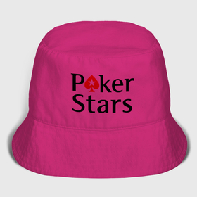 Женская панама хлопок с принтом Poker Stars ,  |  | pokerstars