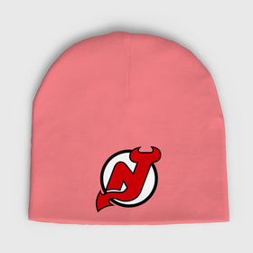 Мужская шапка демисезонная с принтом New Jersey Devils ,  |  | национальная хоккейная лига | нхл | нью джерси девилс