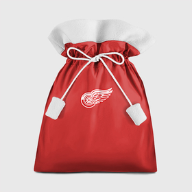 Мешок новогодний с принтом Detroit Red Wings ,  |  | hockey | nhl | лига | нхл | хокей | хоккей | хоккейная лига
