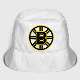 Детская панама хлопок с принтом Boston Bruins в городе Новоалтайск,  |  | нхл | хоккейная лига