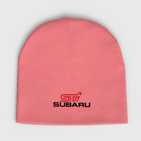 Мужская шапка демисезонная с принтом Subaru STI в Петрозаводске,  |  | Тематика изображения на принте: impreza | sti | subaru | subaru impreza sti | subaru impreza wrx sti | subaru sti | subaru wrx sti | wrx | импреза | субару | субару сти
