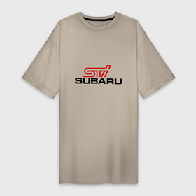 Платье-футболка хлопок с принтом Subaru STI ,  |  | impreza | sti | subaru | subaru impreza sti | subaru impreza wrx sti | subaru sti | subaru wrx sti | wrx | импреза | субару | субару сти