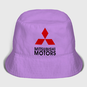 Женская панама хлопок с принтом Mitsubishi 2 в городе Новоалтайск,  |  | mitsubishi | mitsubishi motors | митсубиси | митсубиши