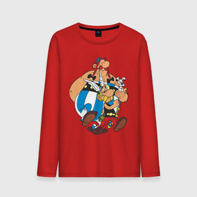 Мужской лонгслив хлопок с принтом Asterix&Obelix (3) в Петрозаводске, 100% хлопок |  | астерикс | астерикс и обеликс | обеликс