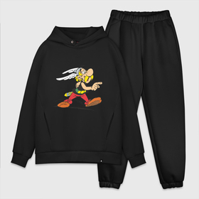 Мужской костюм хлопок OVERSIZE с принтом Астерикс в Ухте,  |  | астерикс | обеликс