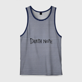 Мужская майка хлопок с принтом Death Note (2) в городе Новоалтайск, 100% хлопок |  | anime | death note | аниме | анимэ