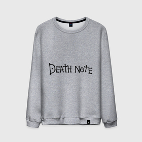 Мужской свитшот хлопок с принтом Death Note (2) в Санкт-Петербурге, 100% хлопок |  | anime | death note | аниме | анимэ