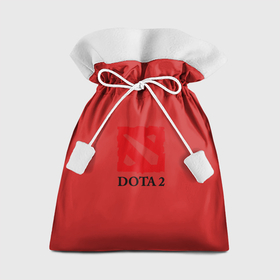 Мешок новогодний с принтом Logo Dota 2 в Екатеринбурге,  |  | dota | dota 2 | media | дота | дота 2 | игры | компьютерные игры