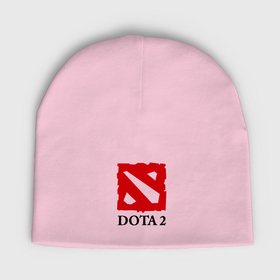 Мужская шапка демисезонная с принтом Logo Dota 2 в Новосибирске,  |  | Тематика изображения на принте: dota | dota 2 | media | дота | дота 2 | игры | компьютерные игры