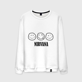 Мужской свитшот хлопок с принтом Nirvana(2) в Кировске, 100% хлопок |  | nirvana | rock | нирвана | ребенок | рок | символика nirvana | символика нирвана