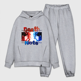 Мужской костюм хлопок OVERSIZE с принтом L. Death note в городе Новоалтайск,  |  | anime | death note | аниме | анимэ