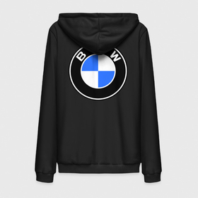 Мужская толстовка на молнии хлопок с принтом Logo BMW в Тюмени,  |  | автобренды | автомобильные | бмв | лого | машина | тачка
