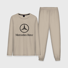 Мужская пижама с лонгсливом хлопок с принтом Logo Mercedes Benz в Курске,  |  | mercedes | mercedes benz | логотип mercedes | логотип mercedes benz | логотип мерседерс бенс | мерен | мерседерс | мерседерс бенс