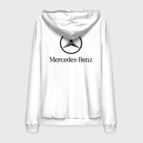Мужская толстовка на молнии хлопок с принтом Logo Mercedes Benz в Тюмени,  |  | mercedes | mercedes benz | логотип mercedes | логотип mercedes benz | логотип мерседерс бенс | мерен | мерседерс | мерседерс бенс