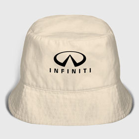 Мужская панама хлопок с принтом Infiniti logo ,  |  | infiniti автомобиль | автомобиль инфинити | инфинити | логотип infiniti | логотип инфинити