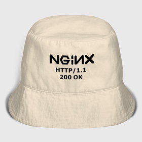 Мужская панама хлопок с принтом Nginx 200 ok ,  |  | nginx | админам | администраторам | для админа | профессии | сервера | системным администраторам