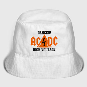Мужская панама хлопок с принтом Adcd high voltage в городе Новоалтайск,  |  | Тематика изображения на принте: acdc | rock | блюз рок | рок | рок группа | рок н ролл | хард рок | эйсидиси