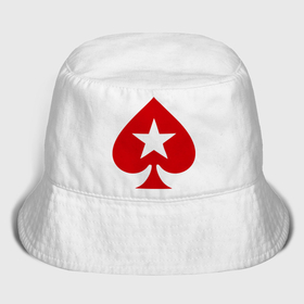 Мужская панама хлопок с принтом Покер Пики Poker Stars в городе Новоалтайск,  |  | игры | карты | покер | покер пики poker stars