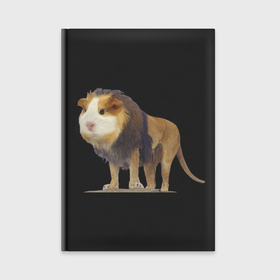 Ежедневник с принтом Свинолев   морская свинка лев ,  |  | Тематика изображения на принте: swag | лев | морская | свинка | свэг
