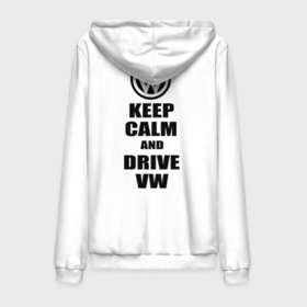 Мужская толстовка на молнии хлопок с принтом Keep calm and Drive vw в Курске,  |  | calm | drive | keep | volkswagen | веди | води | вольксваген | оставайся | сохраняй | спокойствие