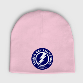 Мужская шапка демисезонная с принтом HC Tampa Bay Lightning ,  |  | bay | club | hockey | lightning | tampa | клуб | хоккей