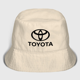 Мужская панама хлопок с принтом Toyota Logo в Санкт-Петербурге,  |  | logo | toyota | логотип | тойота