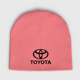Мужская шапка демисезонная с принтом Toyota Logo в Кировске,  |  | Тематика изображения на принте: logo | toyota | логотип | тойота