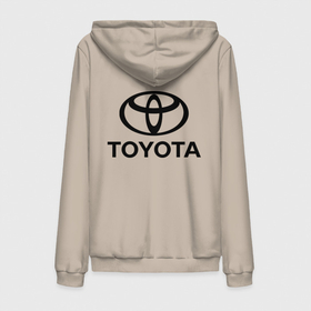 Мужская толстовка на молнии хлопок с принтом Toyota Logo в городе Новоалтайск,  |  | Тематика изображения на принте: logo | toyota | логотип | тойота
