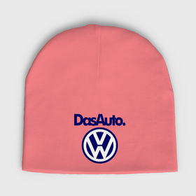 Мужская шапка демисезонная с принтом Volkswagen Das Auto ,  |  | Тематика изображения на принте: das auto | volkswagen | фольксваген