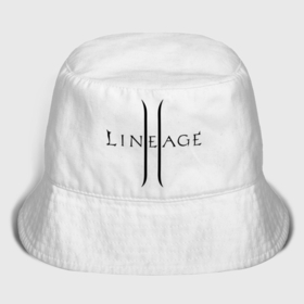 Мужская панама хлопок с принтом Lineage logo ,  |  | lineage | logo | игра | логотип