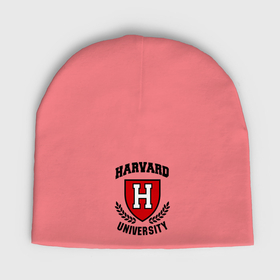 Мужская шапка демисезонная с принтом Гарвард в Петрозаводске,  |  | harvard | university | гарвард | институт | студентам | университет